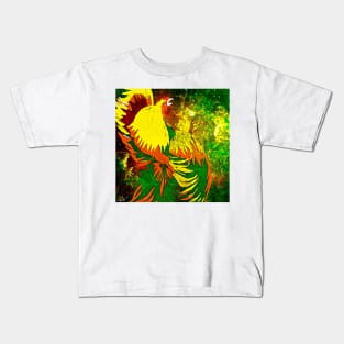 Autumn Rooster Kids T-Shirt